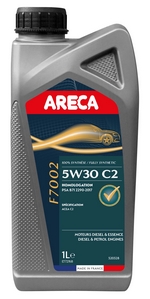 Масло ARECA F 7002 5W30 C2 1л.