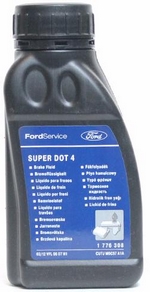 Тормозная жидкость FORD Super DOT-4 - 1776308 Объем 0,25л.
